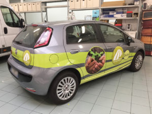 fiat punto decorazione wrapping agrifondi