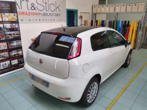 fiat punto pellicola oscurata solare gradazione 15 thiene vicenza