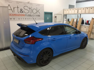 ford focus rs mk3 Oscuramento-protezione-fari-pellicola-oscurante oscurata