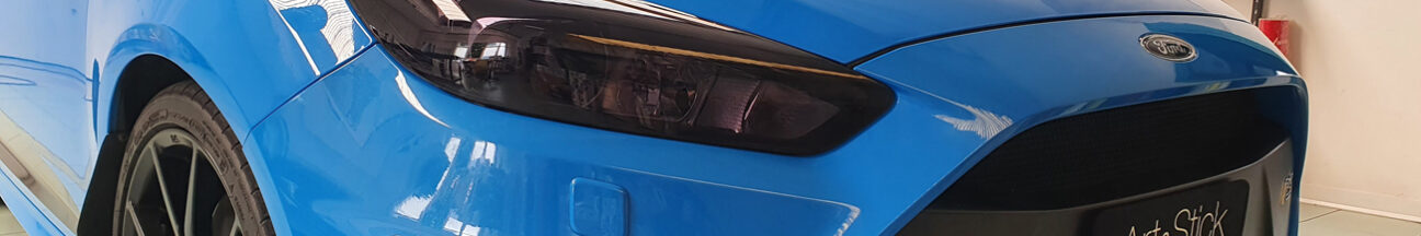 ford focus rs mk3 fari oscurati ppf