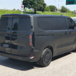 ford transit nero opaco stripes fari vetri oscurati