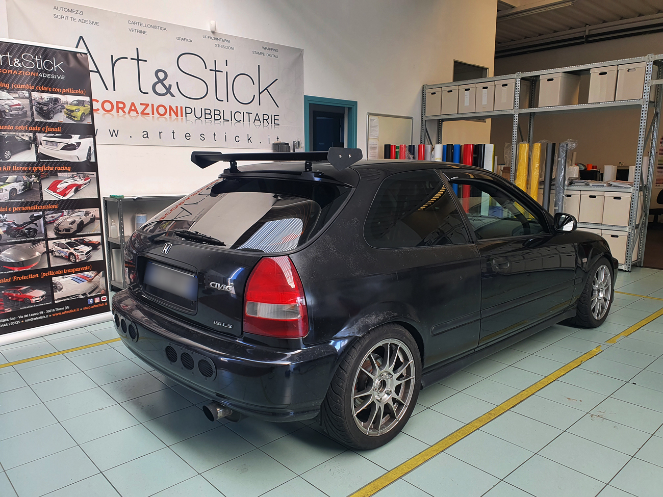 Art&Stick decorazioni adesive ⋆ Oscuramento vetri posteriori automobili