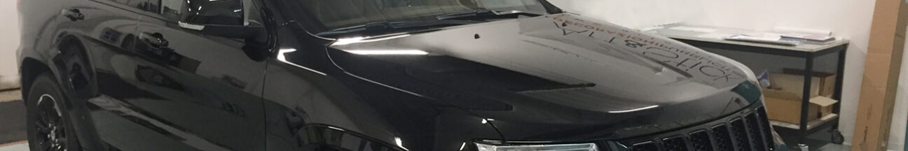 jeep grand cherokee copertura cromature nero lucido