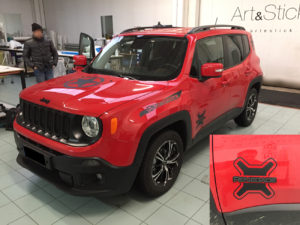 jeep renegade personalizzazione nero opaco