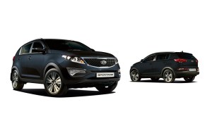 kia sportage black skin collection nero opaco 3m wrapping