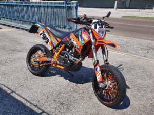 kit adesivi crystal personalizzati ktm