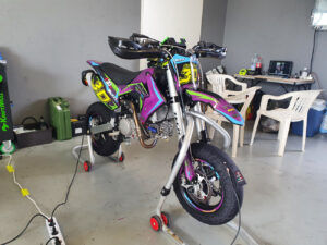 kit adesivi crystal personalizzati pitbike motorone