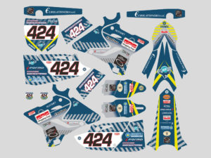 kit adesivi crystal santacaterina 2019 motocross