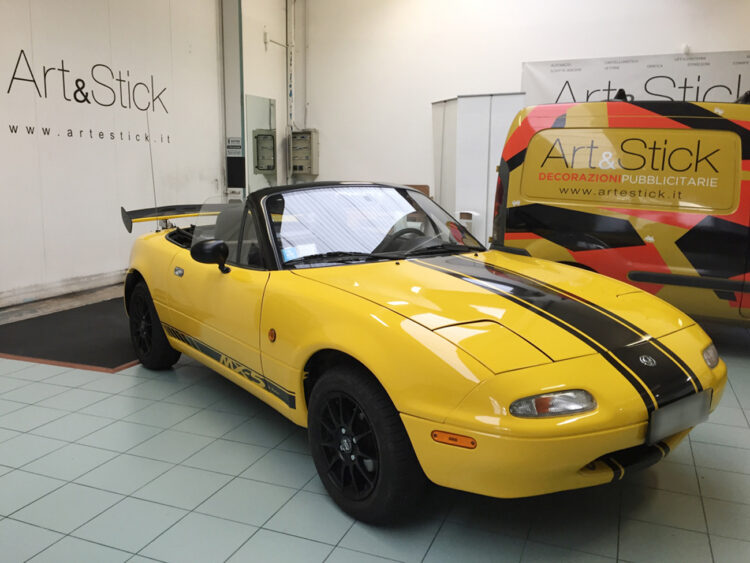 mazda mz5 stripes strisce