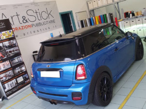 mini cooper s pellicola oscurata solare gradazione 05 thiene vicenza