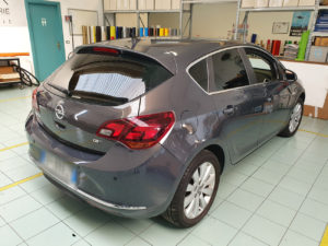 opel astra pellicola oscurata solare gradazione 05 thiene vicenza