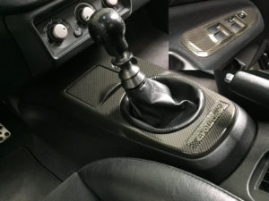 personalizzazione interni lancer evo carbonio