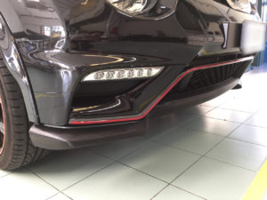 personalizzazione nissan juke nismo pellicola carbonio 3d wrapping 