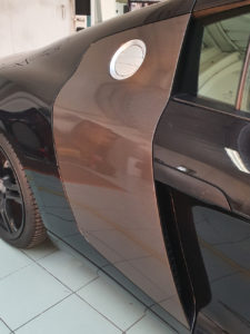 personalizzazione rivestimento car wrapping audi r8 pellicola carbonio