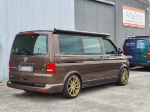 personalizzazione volkswagen california ocean stripes fasce laterali