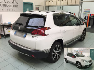 peugeot 2008 personalizzazione decorazione