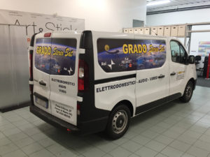 renault master decorazione grado stereo sat