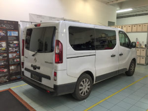 renault trafic pellicola oscurata solare gradazione 05 thiene vicenza