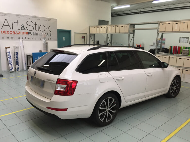 skoda octavia sw pellicola oscurata solare gradazione 20 thiene vicenza