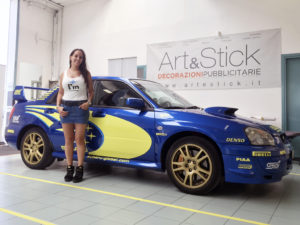 subaru impreza livrea adesivi artestick