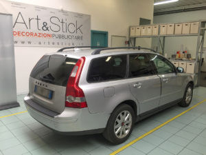 volvo v50 pellicola oscurata solare gradazione 20 thiene vicenza